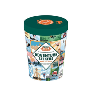 Cover image for 9781797242286 - 50 Thrilling Experiences for Adventure Seekers 1000-piece Bucket List Jigsaw Puzzle