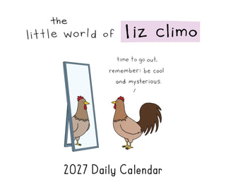 Cover image for 9781797244426 - The Little World of Liz Climo 2027 Daily Calendar