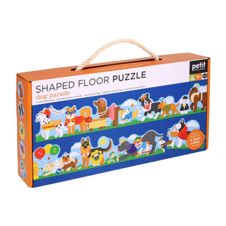 Cover image for 9781797246185 - Dog Parade Shaped Floor Puzzle