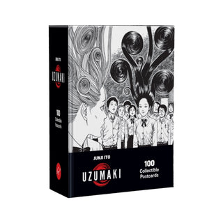 Cover image for 9781797246345 - Junji Ito Uzumaki: 100 Collectible Postcards