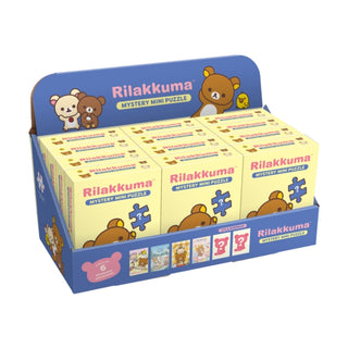 Cover image for 9781797246567 - Rilakkuma Mystery Mini Puzzle 12-unit CDU