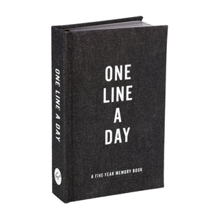 Cover image for 9781797249148 - Black Canvas One Line a Day