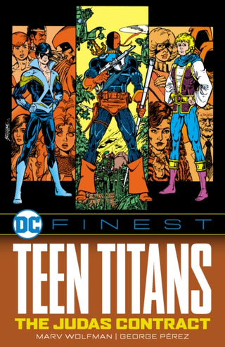 Cover image for 9781799500254 - DC Finest: Teen Titans: The Judas Contract