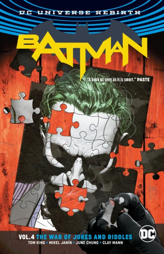 Cover image for 9781799500346 - Batman Vol. 4: The War of Jokes and Riddles