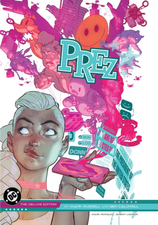Cover image for 9781799500490 - Prez by Mark Russell and Ben Caldwell: The Deluxe Edition