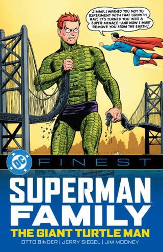 Cover image for 9781799501107 - DC Finest: Superman Family: The Giant Turtle Man