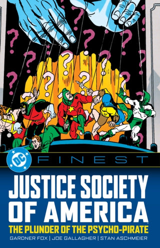 Cover image for 9781799502074 - DC Finest: Justice Society of America: The Plunder of the Psycho-Pirate