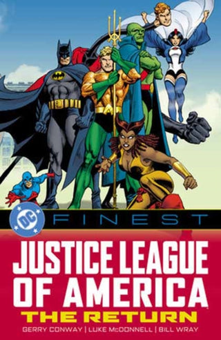Cover image for 9781799502449 - DC Finest: Justice League of America: The Return