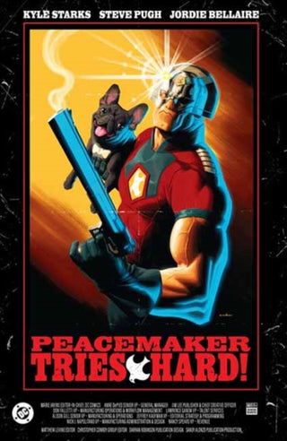 Cover image for 9781799503385 - Peacemaker Tries Hard!