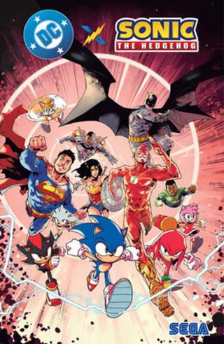 Cover image for 9781799505686 - DC X SONIC THE HEDGEHOG
