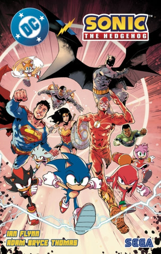 Cover image for 9781799505686 - DC X SONIC THE HEDGEHOG