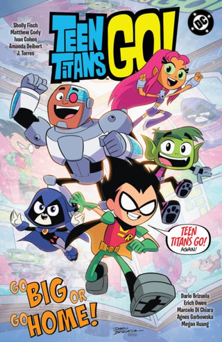 Cover image for 9781799505914 - Teen Titans Go! Go Big or Go Home!