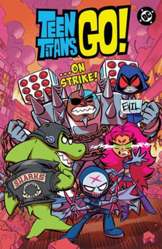 Cover image for 9781799505921 - Teen Titans Go! …On Strike!
