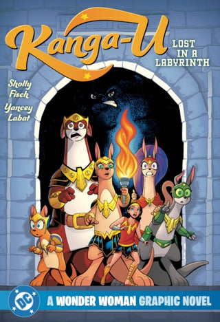 Cover image for 9781799505990 - Kanga-U: Lost in a Labyrinth