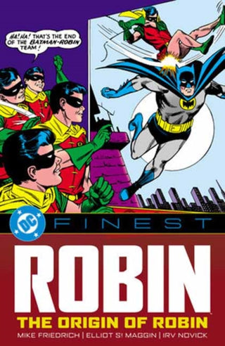 Cover image for 9781799508298 - DC Finest: Robin: The Origin of Robin