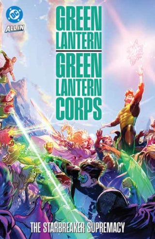 Cover image for 9781799508434 - Green Lantern/Green Lantern Corps: The Starbreaker Supremacy