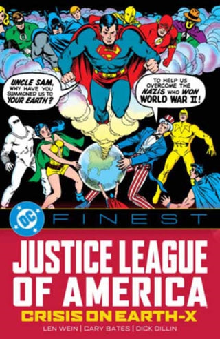 Cover image for 9781799508830 - DC Finest: Justice League of America: Crisis on Earth-X
