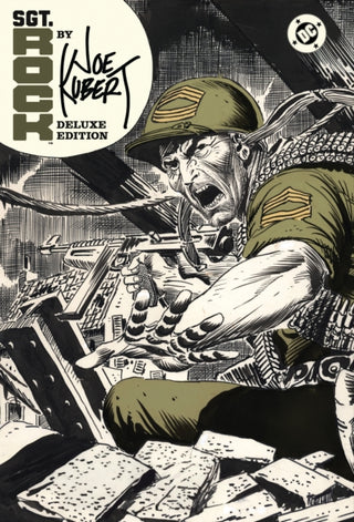 Cover image for 9781799509042 - Sgt. Rock by Joe Kubert: Deluxe Edition