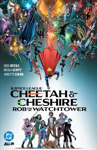 Cover image for 9781799509486 - Justice League: Cheetah & Cheshire Rob the Watchtower