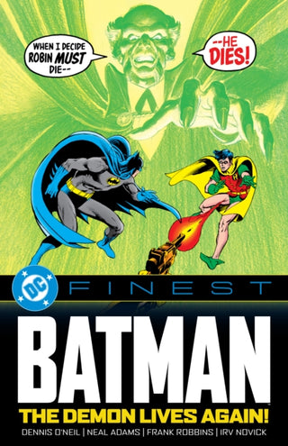Cover image for 9781799510307 - DC Finest: Batman: The Demon Lives Again!
