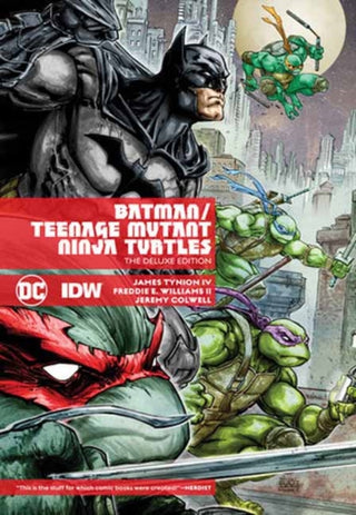 Cover image for 9781799513551 - Batman/Teenage Mutant Ninja Turtles Deluxe Edition