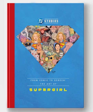 Cover image for 9781799517122 - From Comic to Screen: The Art of Supergirl