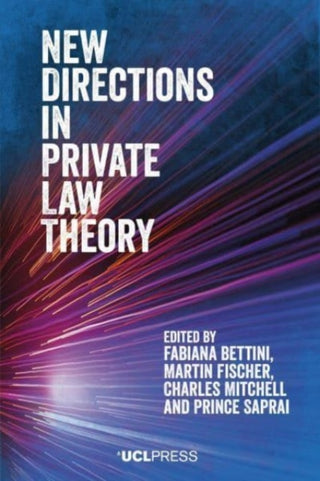 Cover image for 9781800085633 - New Directions in Private Law Theory