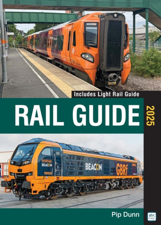 Cover image for 9781800353398 - abc Rail Guide 2025