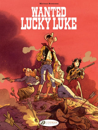Supplemental image for 9781800440449 - Lucky Luke by... Bonhomme: Wanted: Lucky Luke