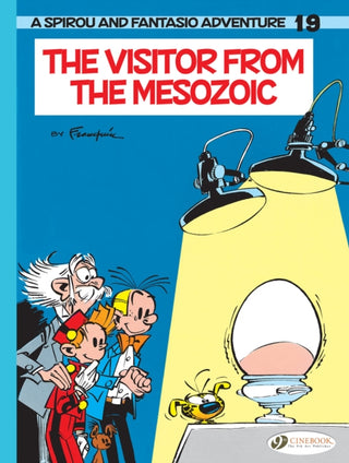 Cover image for 9781800440661 - Spirou & Fantasio Vol. 19: The Visitor from the Mesozoic
