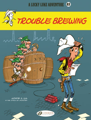 Cover image for 9781800441514 - Lucky Luke Vol. 83: Trouble Brewing