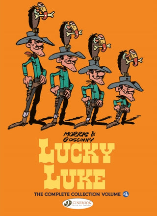 Cover image for 9781800441699 - Lucky Luke - The Complete Collection Vol.4