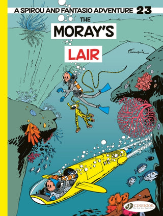 Cover image for 9781800441941 - Spirou & Fantasio Vol. 23: The Moray's Lair