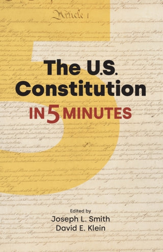 Cover image for 9781800502857 - The US Constitution in Five Minutes