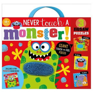 Cover image for 9781800580558 - Never Touch A Monster Jigsaw Puzzle