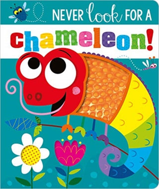 Cover image for 9781800581364 - NEVER LOOK FOR A CHAMELEON! BB