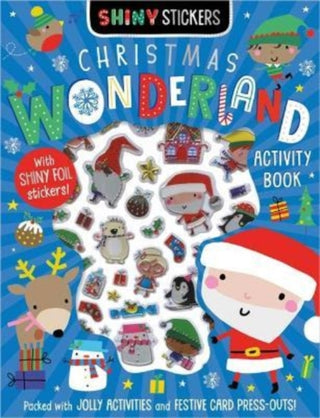 Cover image for 9781800585881 - Shiny Stickers Christmas Wonderland