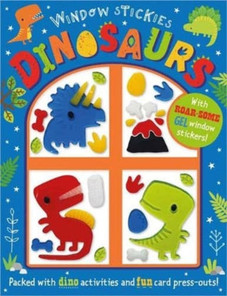 Cover image for 9781800589841 - Window Stickies Dinosaurs