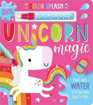 Supplemental image for 9781800589940 - Colour Splash Unicorn Magic