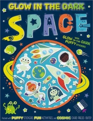 Cover image for 9781800589964 - Glow in the Dark Space Activity Book