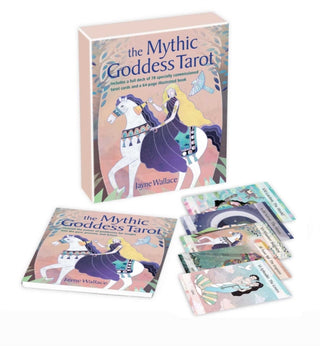 Cover image for 9781800651555 - The Mythic Goddess Tarot