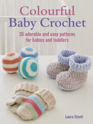 Cover image for 9781800652552 - Colourful Baby Crochet