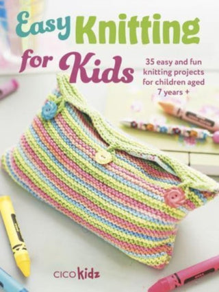 Cover image for 9781800653368 - Easy Knitting for Kids
