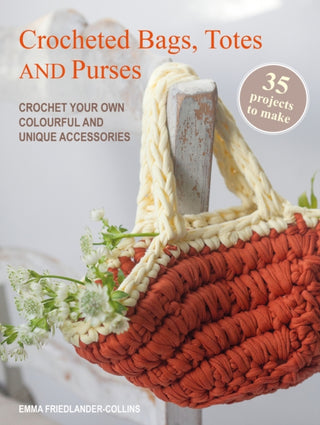 Cover image for 9781800654211 - Crocheted Bags, Totes and Purses: 35 projects to make