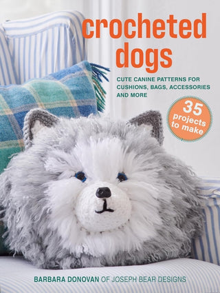 Cover image for 9781800654242 - Crocheted Dogs: 35 projects to make