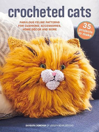 Cover image for 9781800654563 - Crocheted Cats: 35 projects to make