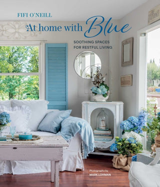 Cover image for 9781800654600 - At Home with Blue: Soothing spaces for restful living