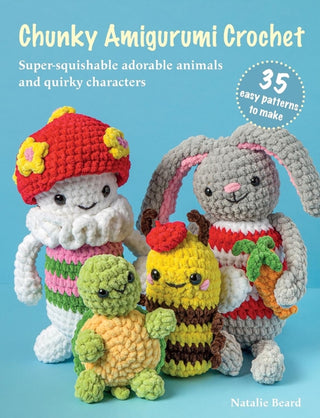 Cover image for 9781800655881 - Chunky Amigurumi Crochet: 35 easy patterns to make