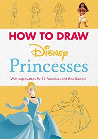 Cover image for 9781800781122 - Disney: How to Draw Princesses