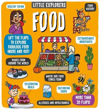 Supplemental image for 9781800783256 - Little Explorers: Food